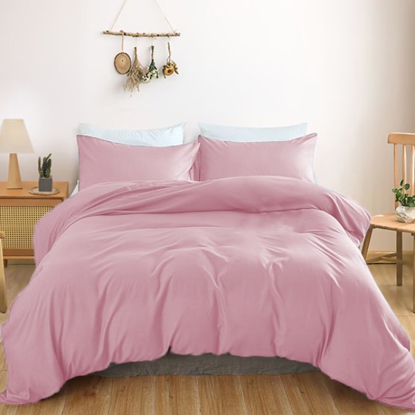 Фото - Комплект постельного белья MirSon Satin Light Pro 10-003 Pink 220х240 (2200010170191)