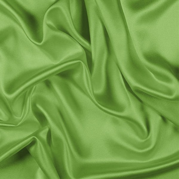 Фото - Простирадло двоспальне MirSon Satin Light Pro 10-013 Lettuce 180x220 см (2200010175318)