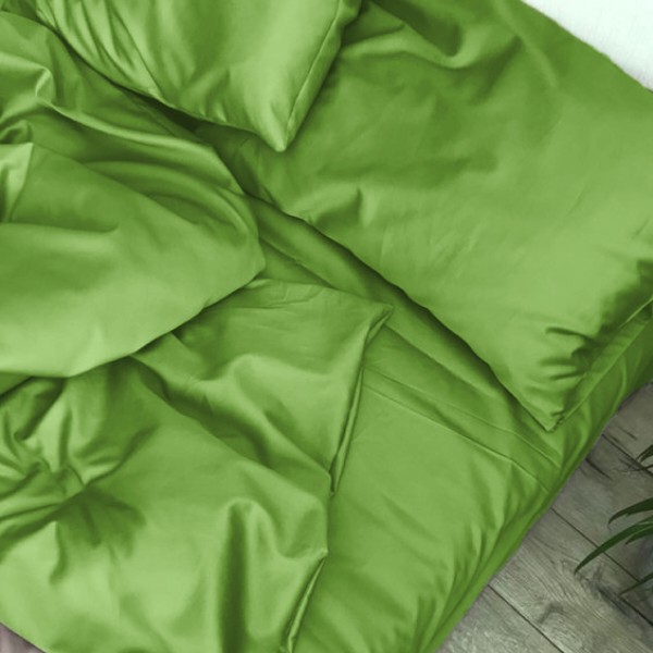 Фото - Комплект постельного белья MirSon Satin Light Pro 10-013 Lettuce 220х240 (2200010175264)