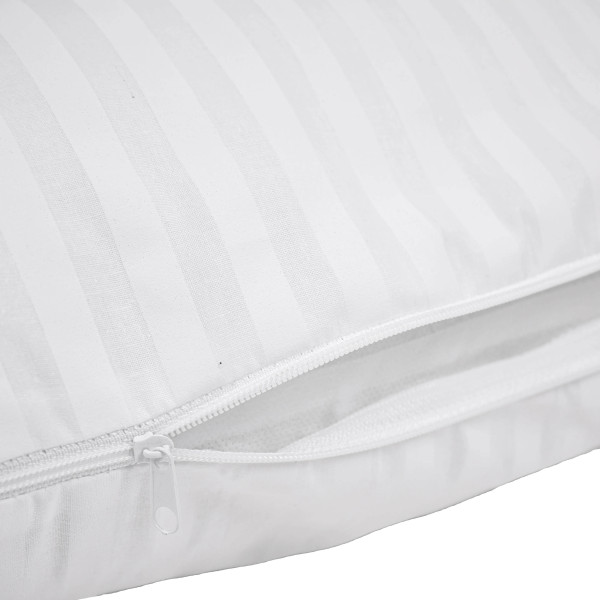 Фото - Подушка для майбутніх мам MirSon Г-подібна №5003 Color Line 17-0605 Stripe White 140x40x20 см (2200010969542)