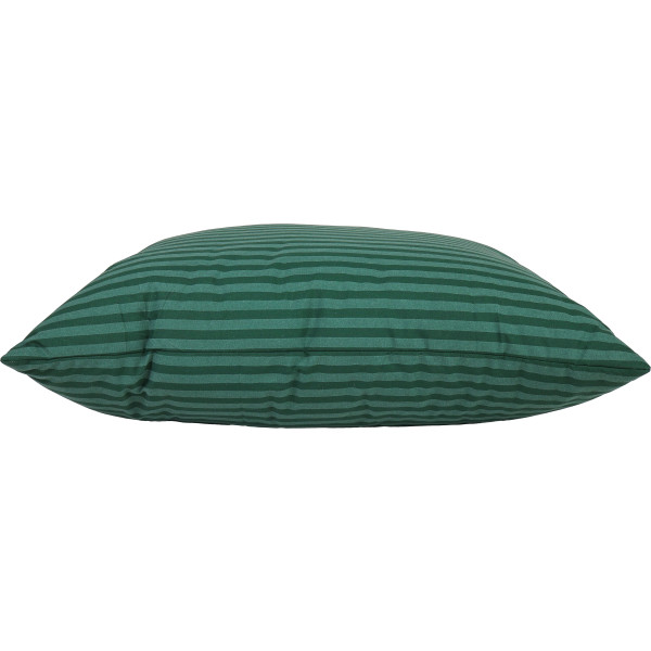 Фото - Подушка стандартная MirSon №0104 Сolor Fun Line 17-0612 Stripe Emerald Хлопок 50х70 (2200010864113)