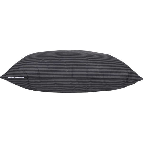 Фото - Подушка стандартная MirSon №0112 Сolor Fun Line 17-0611 Stripe Black Tencel 50х70 см (2200010863468)