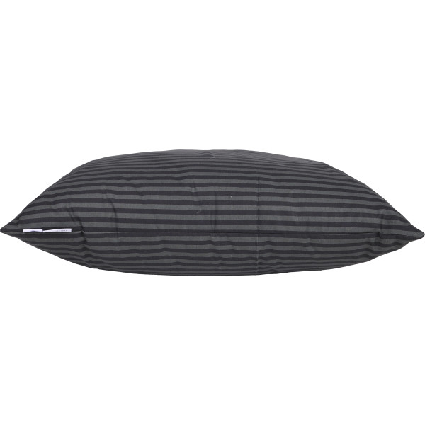 Фото - Подушка стандартна MirSon №0116 Сolor Fun Line 17-0611 Stripe Black з евкаліптовим волокном 50х70 (2200010864724)