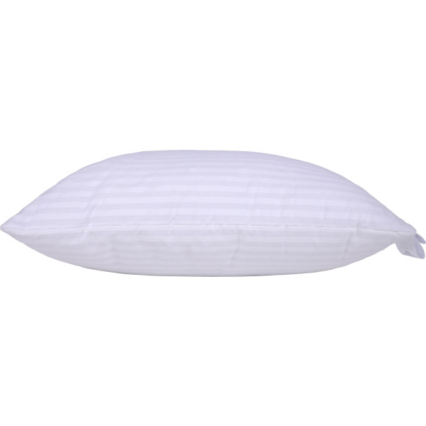 Фото - Подушка стандартна MirSon №0122 Сolor Fun Line 17-0605 Stripe White Бавовна 50х70 (2200010864212)