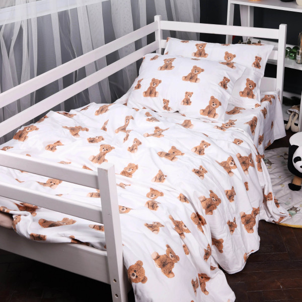 Фото - Комплект постільної білизни MirSon 017 Teddy 2 x 143 x 210 см (2200009655593)