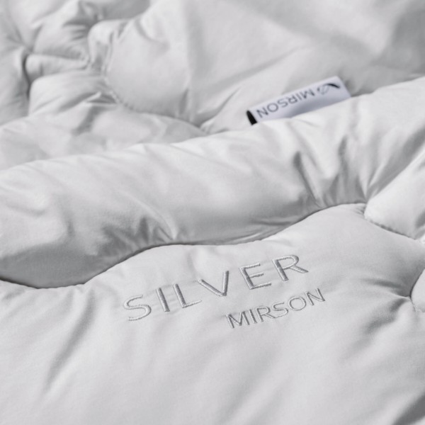 Фото - Ковдра літня полуторна MirSon антиалергенна №1009 "Silver Cloud" Eco-Soft 140х205 (2200010352962)