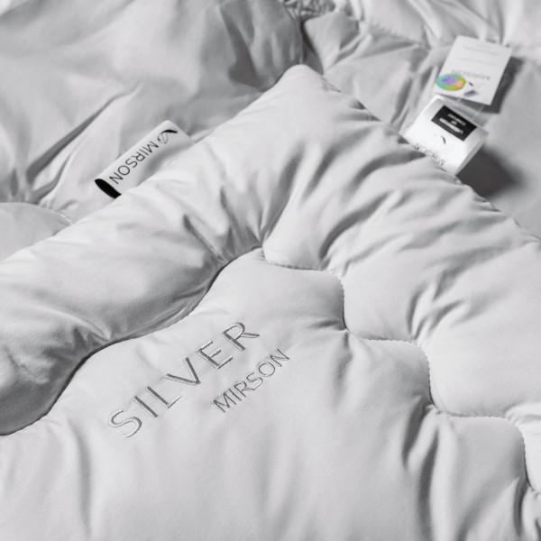 Фото - Ковдра дитяча демісезонна MirSon антиалергенна №1003 "Silver Cloud" Eco-Soft 110х140 (2200010352306)