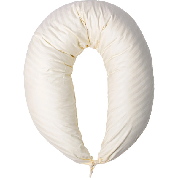 Фото - Подушка для годування MirSon №10081 Satin Stripe Soft Yellow (2200007216253)