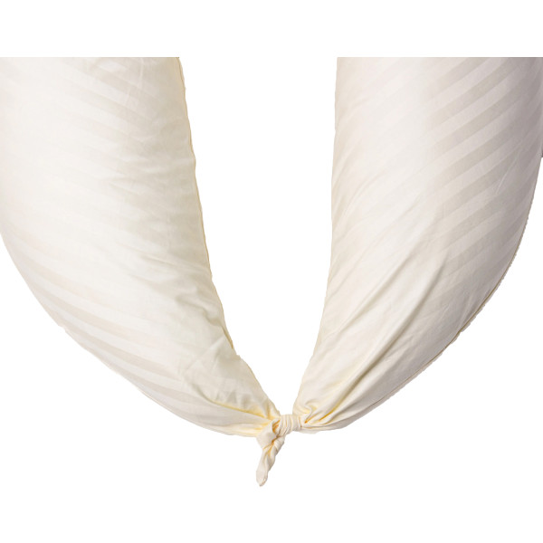 Фото - Подушка для годування MirSon №10081 Satin Stripe Soft Yellow (2200007216253)