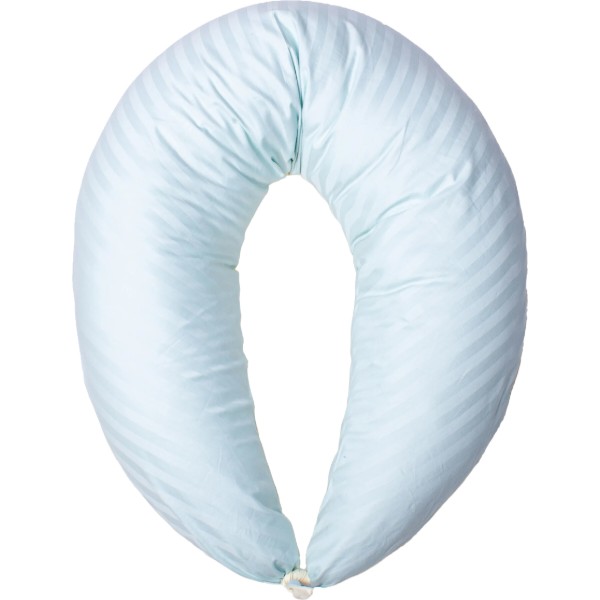 Фото - Подушка для кормления MirSon №10160 Satin Stripe 30-0014 + 30-0002 Fleshly (2200007216291)