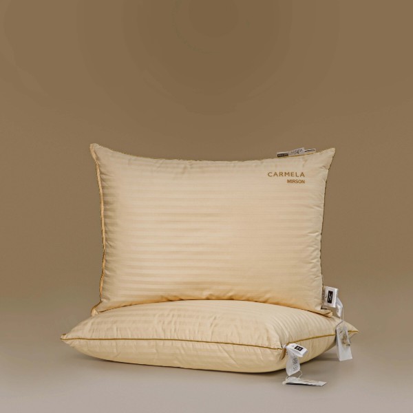 Фото - Подушка стандартная MirSon шерстяная 1222 Carmela Hand Made Premium Мягкая 40х60 см (2200001517370)