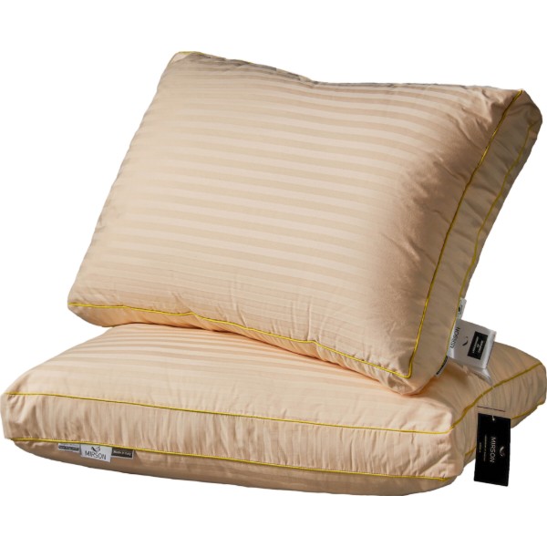 Фото - Подушка стандартная MirSon хлопковая 1502 Carmela DeLuxe Средняя 50х70 см (2200001541405)