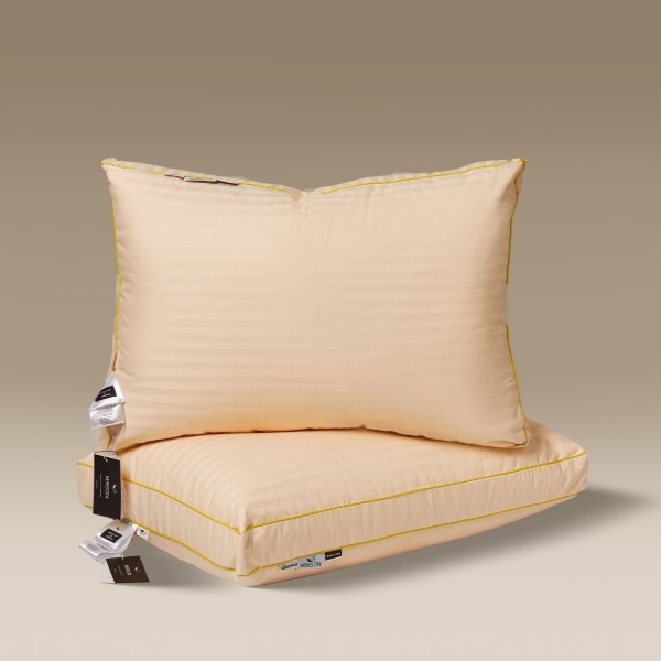 Фото - Подушка стандартная MirSon хлопковая 1502 Carmela DeLuxe Средняя 50х70 см (2200001541405)
