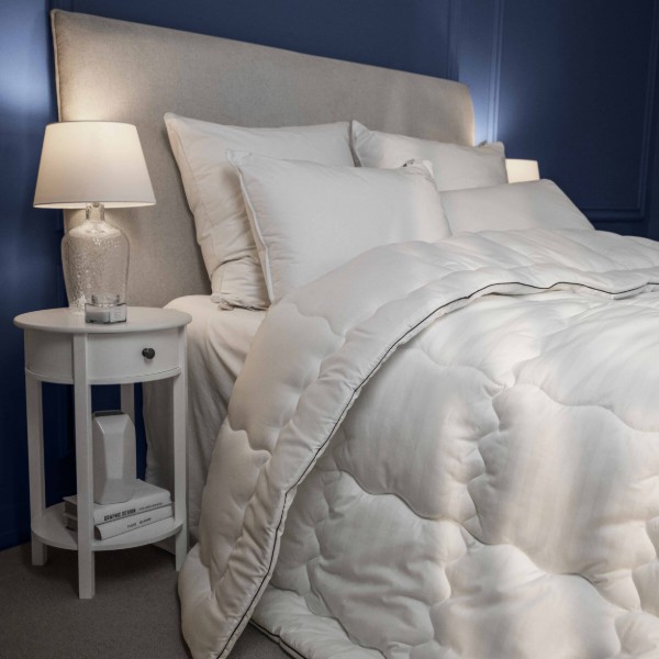 Фото - Одеяло летнее двуспальное MirSon EcoSilk №1314 Royal Pearl Hand Made 172x205 см (2200001528222)