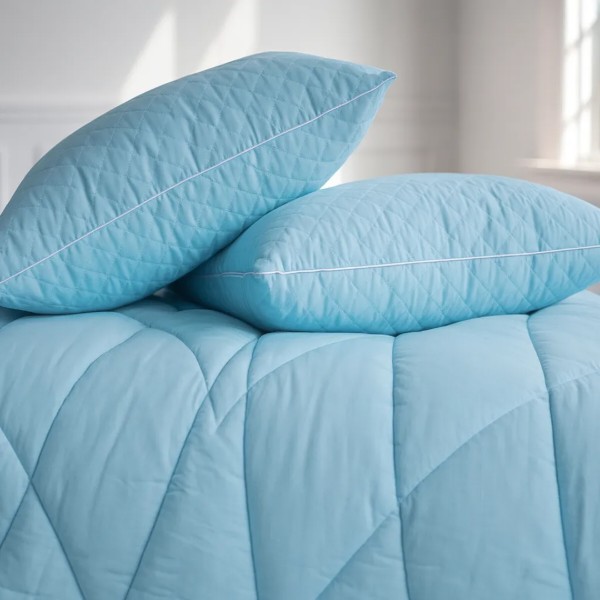 Фото - Ковдра демісезонна полуторна MirSon антиалергенна EcoSilk Premium Valentino 010 155х215 см (2200000005397)