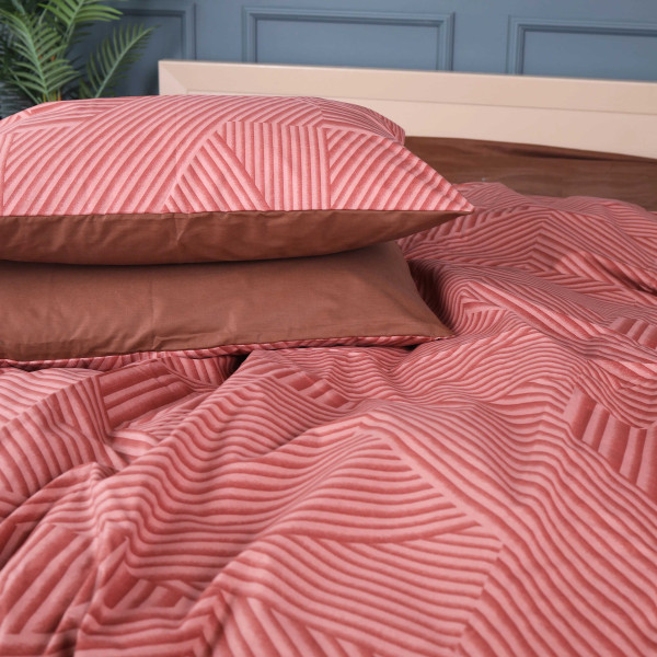 Фото - Комплект постельного белья MirSon 175x210 см Ranforce Elite 17-0631 Diamond Brown Ранфорс (2200008465766)