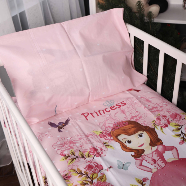 Фото - Комплект постельного белья MirSon 143х210 17-0701 Princess Sofia Бязь (2200010458077)