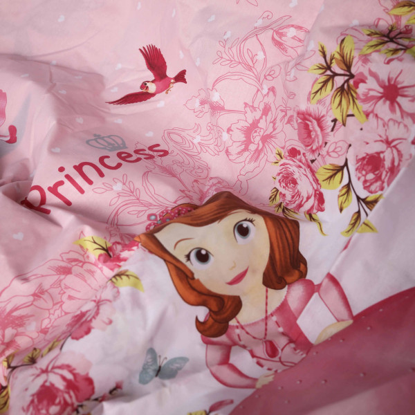 Фото - Комплект постельного белья MirSon 143х210 17-0701 Princess Sofia Бязь (2200010458077)