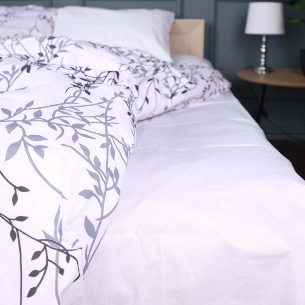 Фото - Комплект постельного белья MirSon King Size 220х240 см 17-0771 Garden Tale Бязь (2200011147802)