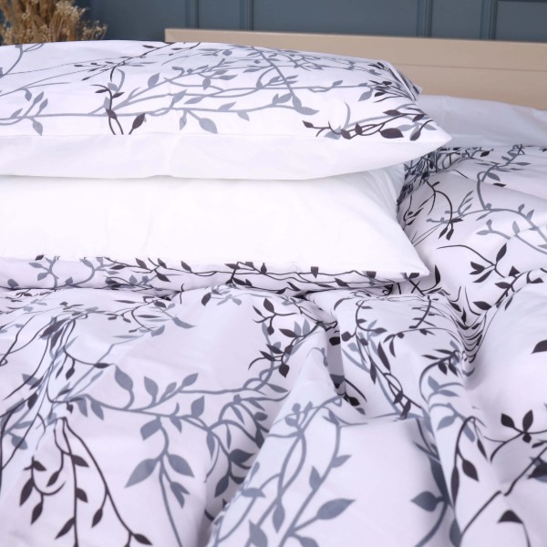 Фото - Комплект постельного белья MirSon King Size 220х240 см 17-0771 Garden Tale Бязь (2200011147802)