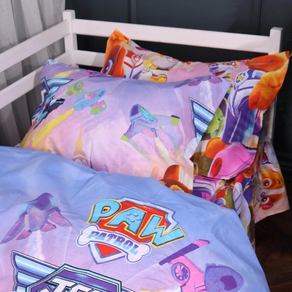 Фото - Комплект постельного белья MirSon King Size 220х240 см Kids Time 17-0887 Paw Patrol Girls Dream Бязь (2200012387153)