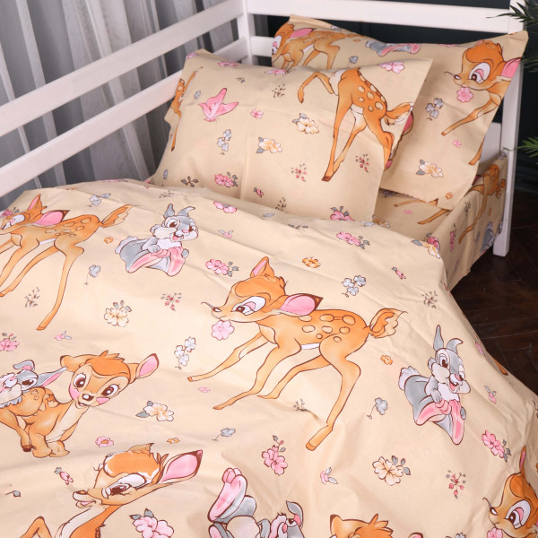 Фото - Комплект постільної білизни MirSon 143х210 см 17-0902 Bambi Soft Ranforce Elite (2200012398609)