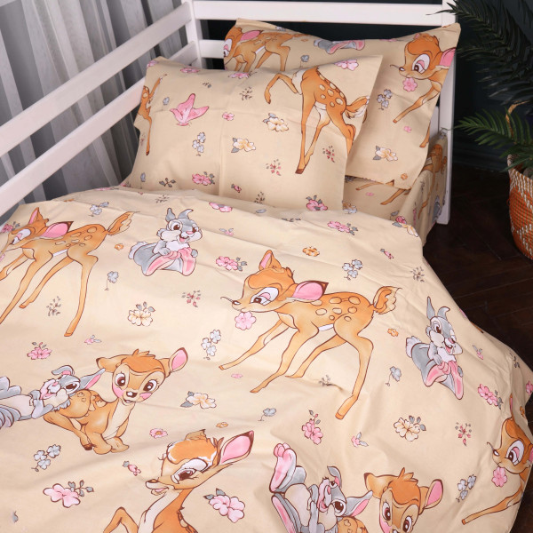 Фото - Комплект постільної білизни MirSon 143х210 см 17-0902 Bambi Soft Ranforce Elite (2200012398609)