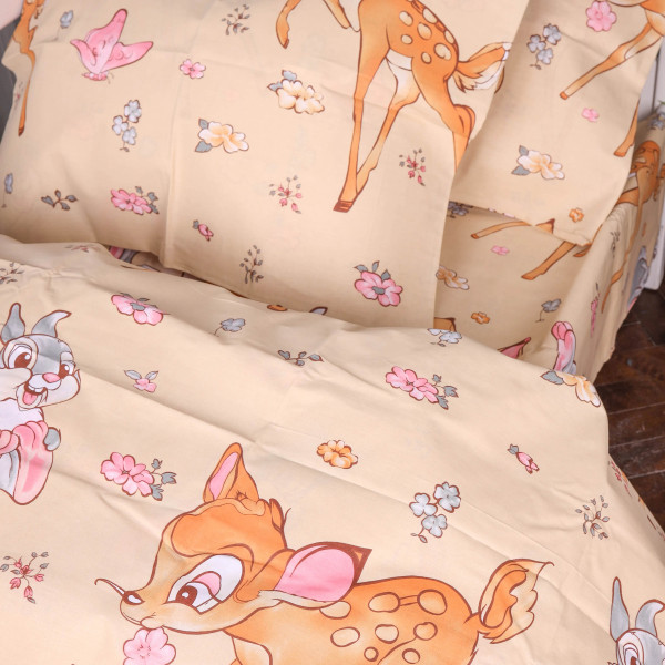 Фото - Комплект постільної білизни MirSon 143х210 см 17-0902 Bambi Soft Ranforce Elite (2200012398609)