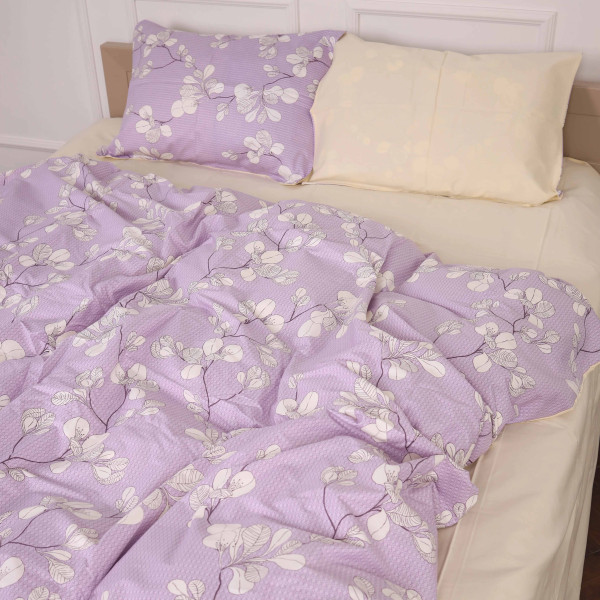 Фото - Комплект постельного белья MirSon Сатин 22-1361 Yellow flower 175х210 (2200008467593)