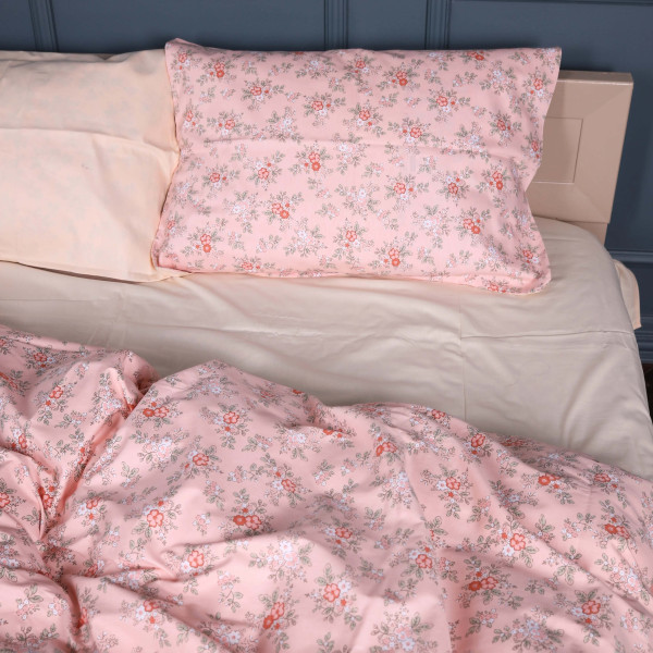Фото - Комплект постільної білизни MirSon 143х210 см 22-1397 Floral Elegance Сатин (2200010565768)