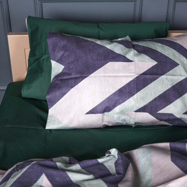 Фото - Комплект постільної білизни MirSon King Size 220х240 см 22-1435 Loft Geometry (2200012404812)