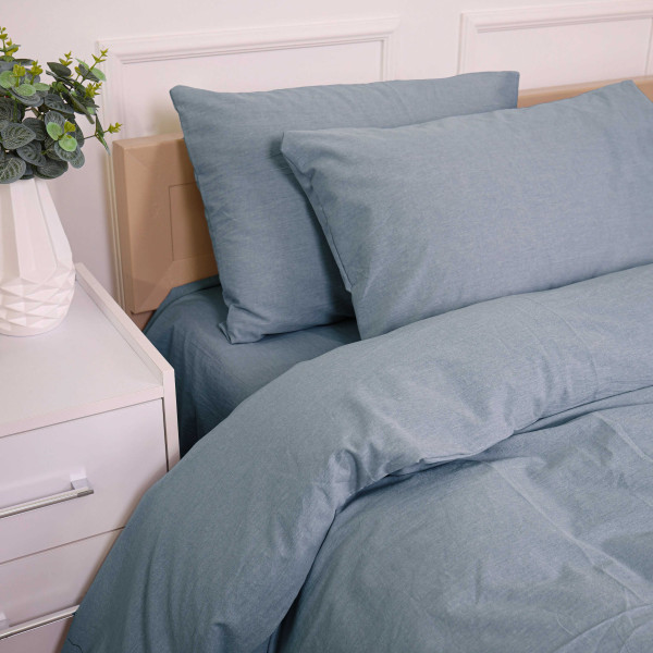 Фото - Комплект постільної білизни MirSon 143х210 см 40-0020 Silk Dreams Варена бавовна (2200009675683)