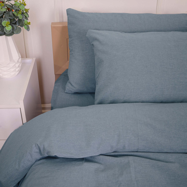 Фото - Комплект постільної білизни MirSon 143х210 см 40-0020 Silk Dreams Варена бавовна (2200009675683)