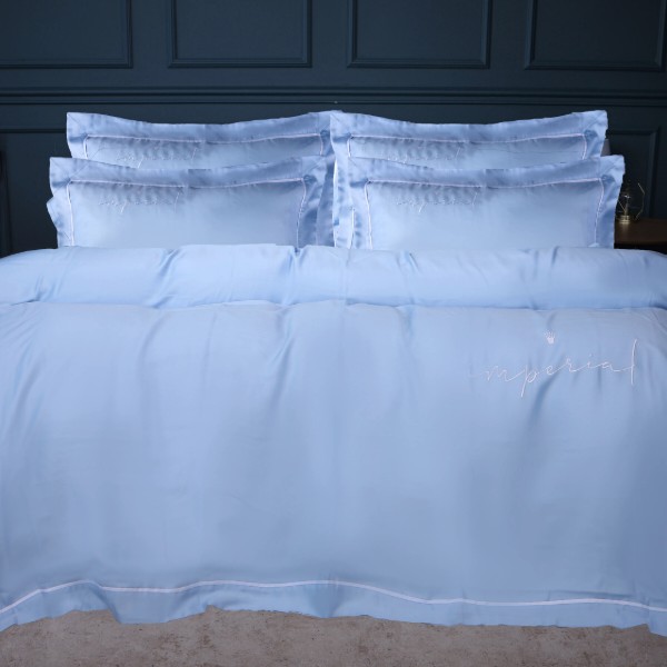 Фото - Комплект постельного белья MirSon 143х210 см Imperial Tencel №04 Blue (2200010754261) Фото - Комплект постельного белья MirSon 143х210 см Imperial Tencel №04 Blue (2200010754261)