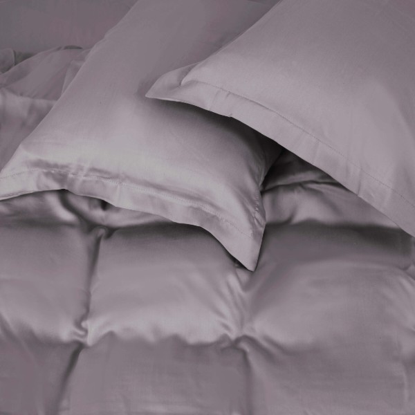 Фото - Комплект постільної білизни MirSon 143х210 см Imperial Tencel №06 Gray (2200010755237)