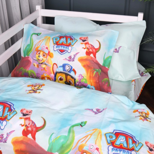 Фото - Комплект постельного белья MirSon King Size 220х240 см 17-0886 Paw Patrol Wild Бязь (2200012386156)