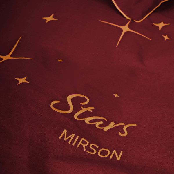 Фото - Комплект постельного белья MirSon 143х210 см Ranforce Elite 19-1655 Edmonda Stars (2200010539462)