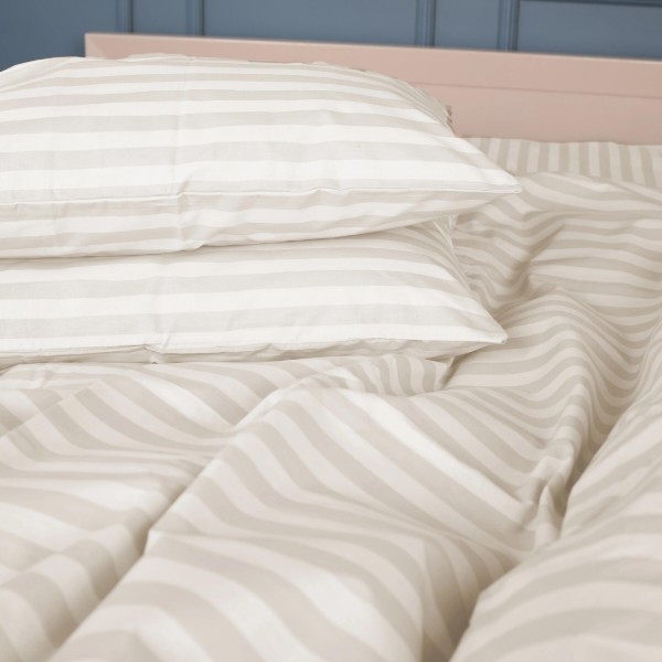 Фото - Комплект постільної білизни MirSon 143 x 210 Ranforce Elite 17-0604 Stripe Yellow Ранфорс (2200008052591)