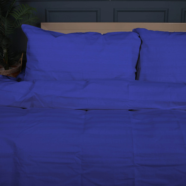 Фото - Комплект постільної білизни MirSon King Size 220x240 Ranforce Elite 17-0609 Stripe Blue Ранфорс (2200008055837)