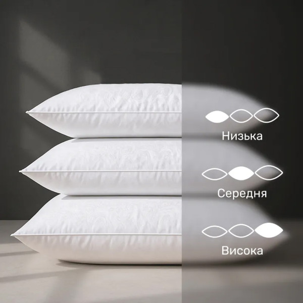 Фото - Подушка стандартная MirSon №15-93 Ferrero memory effekt White 60х60 (2200011167664)