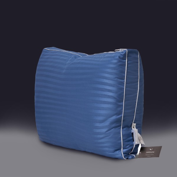 Фото - Подушка стандартна MirSon бавовняна 1501 Valentino DeLuxe М'яка 50х70 см (2200001541399)