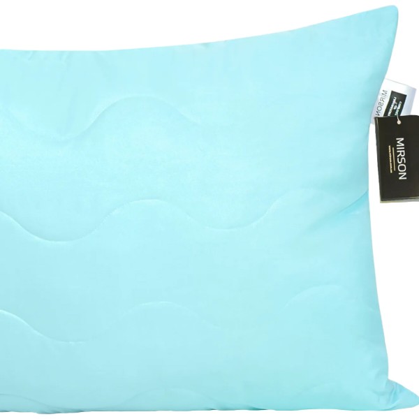 Фото - Подушка стандартна MirSon бавовняна №1625 Eco Light Blue (2200002647342)