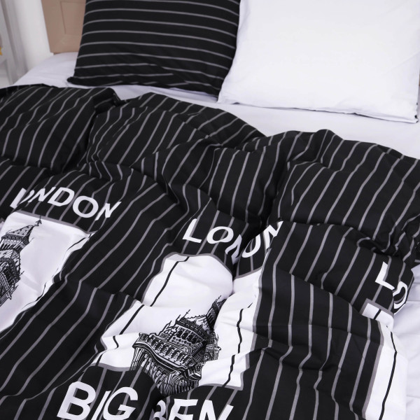 Фото - Комплект постільної білизни MirSon Бязь 17-0028 Beltrao 175x210 см (2200001396715)