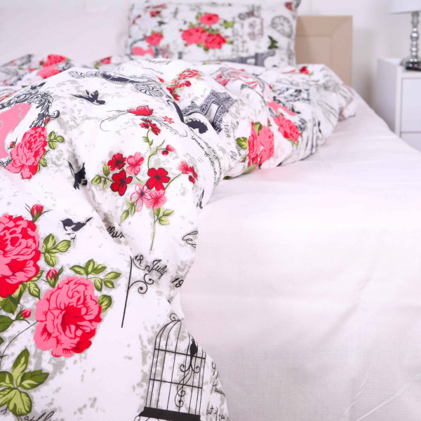 Фото - Комплект постельного белья MirSon Бязь 17-0188 Grettir 175х210 см (2200001786219)