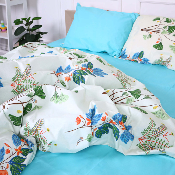 Фото - Комплект постельного белья MirSon Бязь 17-0281 Elbrus 175х210 см (2200002312073)