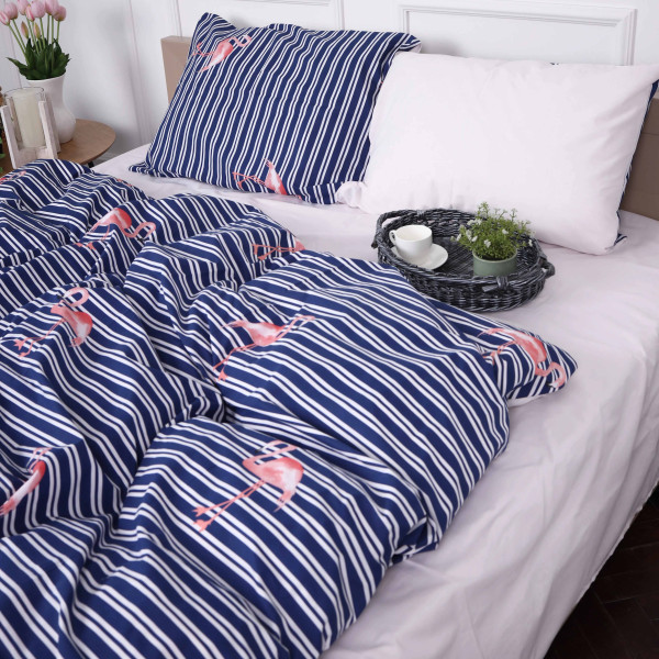 Фото - Комплект постільної білизни MirSon Бязь Ranforce Elite 17-0328 Montenegro 175х210 см (2200004669953)