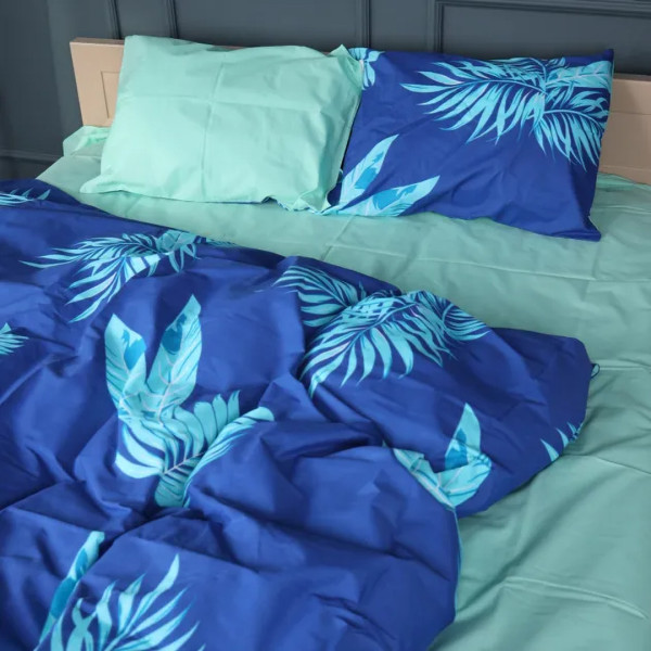 Фото - Наволочка MirSon Бязь 17-0758 Serene Foliage 50х70 см (2200010935370)