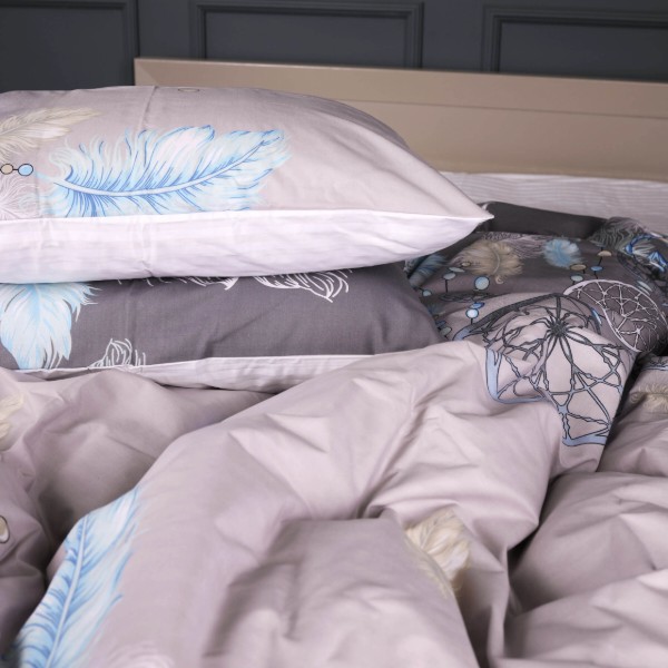 Фото - Комплект постельного белья MirSon Бязь 17-0786 Sleep catcher 175х210 см (2200011325972)