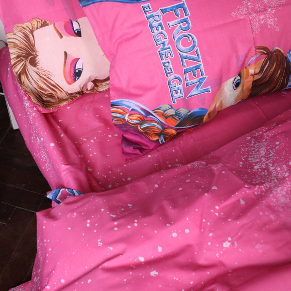 Фото - Комплект постільної білизни MirSon Бязь 17-0805 Disney Frozen 175х210 см (2200011448053)
