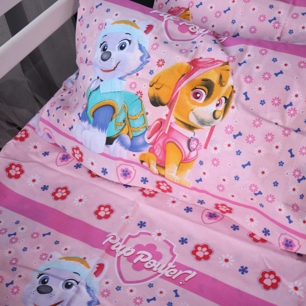 Фото - Комплект постельного белья MirSon Бязь 17-0860 Paw Patrol Girl Edition 175х210 см (2200011859859)